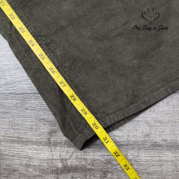 Old Navy Sky Hi Wide Leg Corduroy Pants Size 24 - Picture 5 of 6